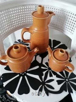 Vintage 1960s Denby Langley Canterbury Dinner, Tea, Coffee Service 80 Items