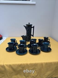 Vintage 1960s Portmeirion'Jupiter' Coffee Set by Susan Williams-Ellis