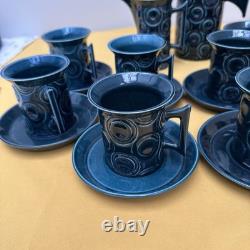 Vintage 1960s Portmeirion'Jupiter' Coffee Set by Susan Williams-Ellis