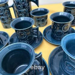 Vintage 1960s Portmeirion'Jupiter' Coffee Set by Susan Williams-Ellis