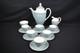 Vintage(1960s)royal Doulton Cascade Espresso Coffee Set(6), 15 Piece, D645