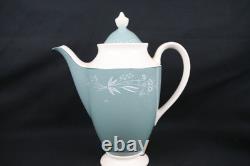 Vintage(1960s)Royal Doulton Cascade Espresso Coffee Set(6), 15 piece, D645