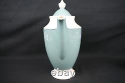 Vintage(1960s)Royal Doulton Cascade Espresso Coffee Set(6), 15 piece, D645