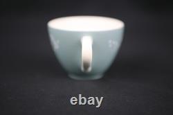 Vintage(1960s)Royal Doulton Cascade Espresso Coffee Set(6), 15 piece, D645