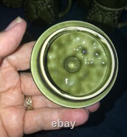 Vintage 1970's Avocado Green Coffee Set