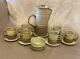 Vintage 1970's Broadstairs Pottery Dianne Sanders 15 Piece Coffee Set