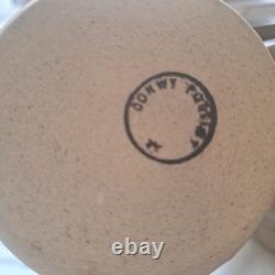 Vintage 1970's Conwy Pottery Welsh Studio Stoneware Coffee Set 9 Piece Service