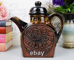 Vintage 1970s Fosters Pottery Troika Style Chimney 10 Piece Coffee Set