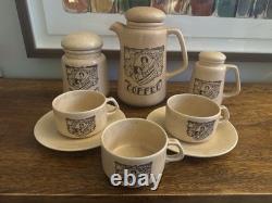 Vintage 1978 Mrs Beeton's Coffee Set GT Designs