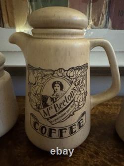 Vintage 1978 Mrs Beeton's Coffee Set GT Designs