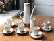 Vintage 1980 S Freiberger Porzellan Coffee Cups Set Made In Gdr