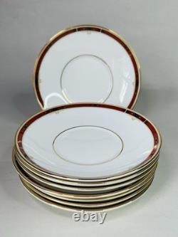 Vintage 1985 Wedgwood Colorado 19 Piece Bone China Coffee Demitasse Set Serves 8