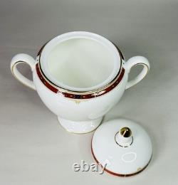 Vintage 1985 Wedgwood Colorado 19 Piece Bone China Coffee Demitasse Set Serves 8