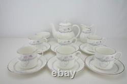 Vintage(1986-) Immaculate Royal Doulton Expresso Coffee Set(6), 15 Pieces, A++++