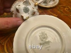 Vintage 5 cups 5 Saucers German Weimar Josefine Full Mocca Coffee Set