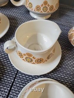 Vintage 60's Carltonware Breakfast Set Complete Tea Coffee Retro Beautiful