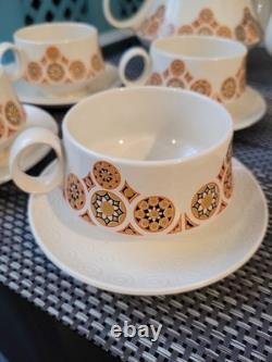 Vintage 60's Carltonware Breakfast Set Complete Tea Coffee Retro Beautiful