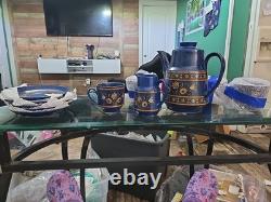 Vintage 70s Coffee Set Winterling Schwarzenbach Bavaria Western Germany