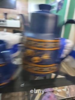 Vintage 70s Coffee Set Winterling Schwarzenbach Bavaria Western Germany