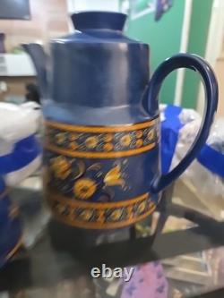 Vintage 70s Coffee Set Winterling Schwarzenbach Bavaria Western Germany