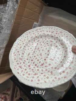 Vintage Adams Staffordshire Tea&coffee Service'Sprig' From 1970s, 31 Piece