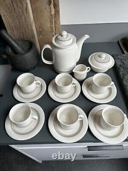 Vintage Arabia Finland Seita Arctica Coffee Service For 6 People