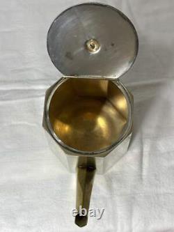 Vintage Art Deco Tea & Coffee Set with Tray Geometric Design