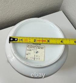 Vintage Bareuther Waldsassen Bavaria Germany 3 Piece Coffee Set Cobalt Blue Gold