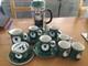 Vintage Bespoke Jersey Pottery Coffee Set
