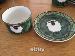 Vintage Bespoke Jersey Pottery Coffee Set