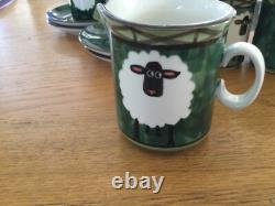 Vintage Bespoke Jersey Pottery Coffee Set