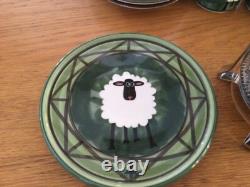 Vintage Bespoke Jersey Pottery Coffee Set