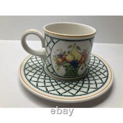 Vintage Boléroy & Boch Cup & Saucer Set of 5 From Japan 2412 010