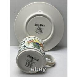 Vintage Boléroy & Boch Cup & Saucer Set of 5 From Japan 2412 010