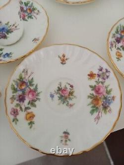 Vintage Bone China Minton Marlow gold trim Coffee Set