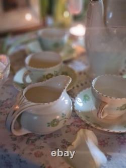 Vintage Burleighware Art Deco Coffee Set