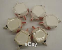 Vintage C. Briher Anthropomorphic Elephant Coffee Pot Pitcher Cup & Saucer Set