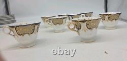 Vintage C1840s John Ridgeway Porcelain Large Tea And Coffee Set Marked 5 773