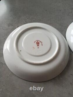 Vintage Cabinet Piece Crown Derby Imari Coffee Cans And Saucer Mint