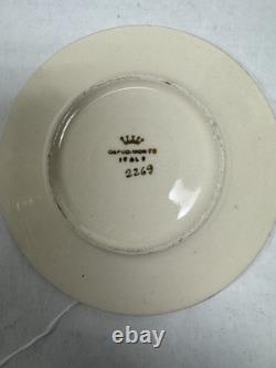 Vintage Capodimonte Italy Gold Tea Coffee Set Porcelain Cherubs