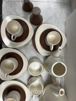 Vintage Carlton Ware Mimosa Tea Coffee Set 22pc VGC Mid Century Modern Retro