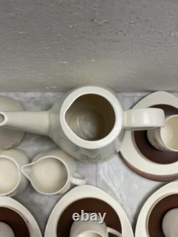 Vintage Carlton Ware Mimosa Tea Coffee Set 22pc VGC Mid Century Modern Retro