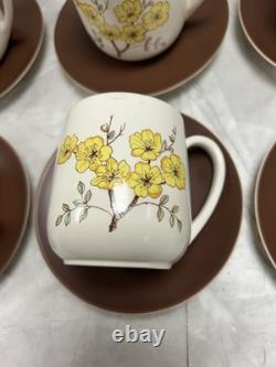 Vintage Carlton Ware Mimosa Tea Coffee Set 22pc VGC Mid Century Modern Retro