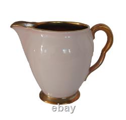 Vintage Carlton Ware'Rita' 15 Piece Art Deco Coffee Set in Blush Pink & Gilt