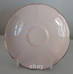 Vintage Carlton Ware'Rita' 15 Piece Art Deco Coffee Set in Blush Pink & Gilt