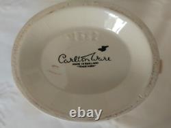 Vintage Carlton Ware'Rita' 15 Piece Art Deco Coffee Set in Blush Pink & Gilt