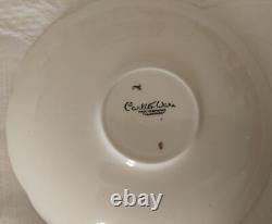 Vintage Carlton Ware'Rita' 15 Piece Art Deco Coffee Set in Blush Pink & Gilt