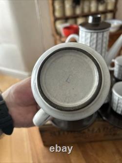 Vintage Ceramano West German Pottery Mid-Century Coffee Set Great
