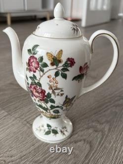 Vintage Charnwood Wedgwood Coffee Set 8 Cups Saucers Milk Jug Sugar Bowl