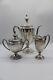 Vintage Chippendale Silverplated, 3-piece Coffee/tea Set By International Silver